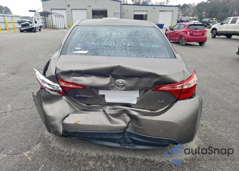 2018 Toyota Corolla L из США, поврежденный, VIN 5YFBURHE5JP827257